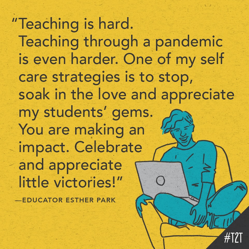 Educator Esther Park offers words about teaching in a pandemic