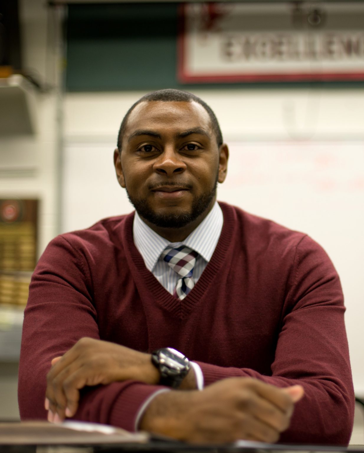 Justin Johnson named Illinois' 2021 Teacher of the Year Chalkboard
